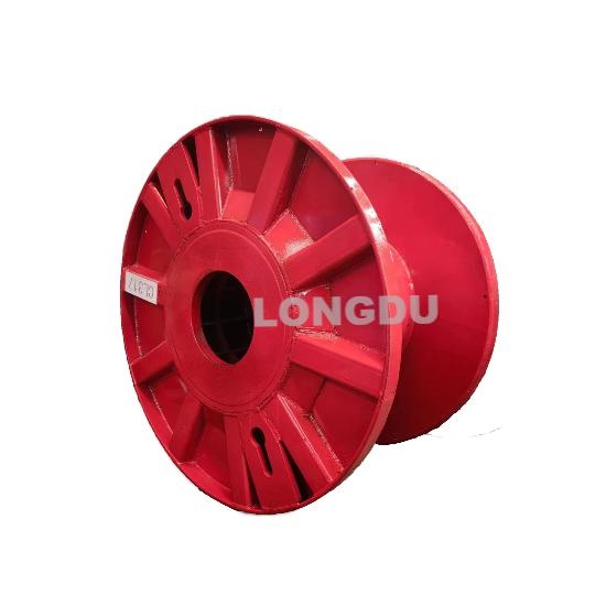 Heavy duty steel wire spool